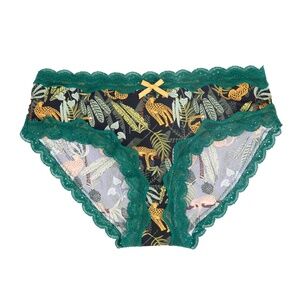 NWT Splendies Welcome To The Jungle Bikini Panties Size XL